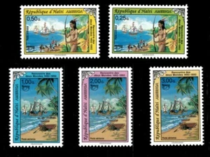 Haiti 1993 - Discovery of America, 500 Years - Set of 5v - Scott 854-58 - MNH - Picture 1 of 1