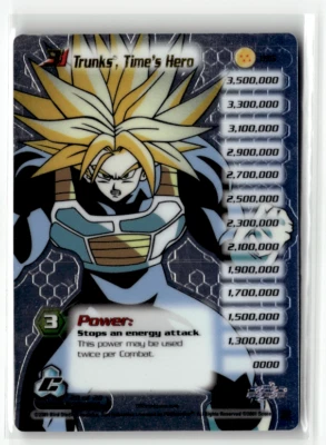 Dragon Ball Z TCG - Trunks, Time's Hero - Limited Hi Tech - Cell Saga Score - Image 1 of 4