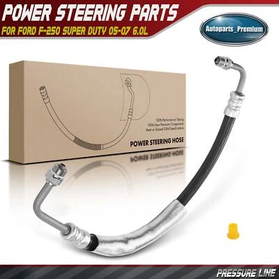 Conjunto de manguera de línea de presión de dirección asistida para Ford F-250 Super Duty 05-07 6,0 L Foto 1 de 4