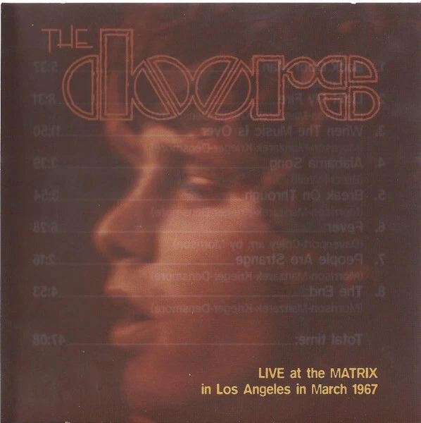 THE DOORS Live At The Matrix In Los Angeles In March 1967 UNOFFICIAL CD SEALED Foto 1 de 1