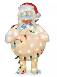 32" Light-Up Bumble Lighted Christmas Decorations Outdoor Indoor Rudolph NEW - Picture 1 of 2