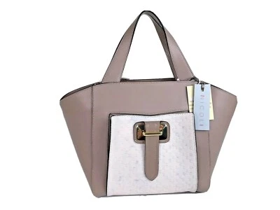 Beige Purse Nicoli Satchel Brand. New with tags and dust bag - Image 1 of 4