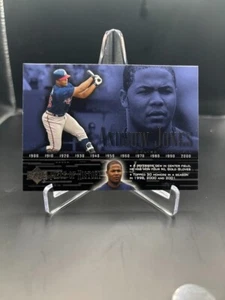 Andruw Jones 2002 Upper Deck Piece of History #46 Atlanta Braves Baseballkarte - Bild 1 von 2