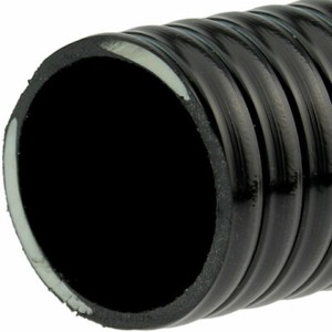 Profi Teichschlauch, Saugschlauch oder Druckschlauch als Meterware in schwarz