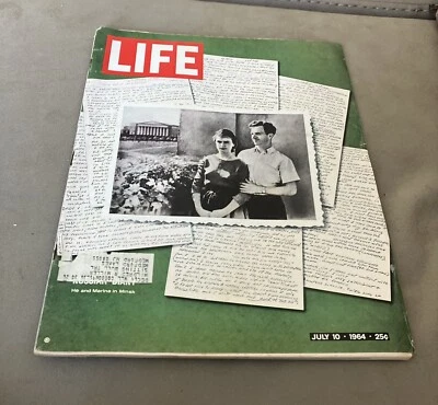 Life Magazine Lee Harvey Oswald’s Russian Diary DMSO Wonder Drug July 10 1964 - Image 1 of 3