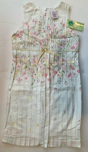 NWT Vintage Gymboree Sweet as Sugar Easter Spring White Dress Girls Size 5 - Picture 1 of 5