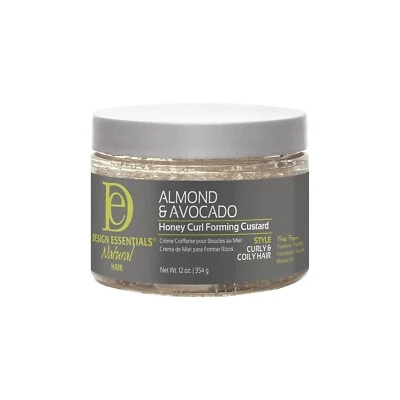 Design Essentials Natural,Almond & Avocado Honey Curl Forming Custard, 12 Ounce - Image 1 of 3