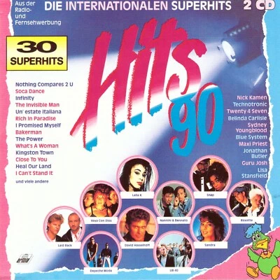 Hits  90  Die internationalen Superhits    2 CDs sehr gut  (965) - Bild 1 von 2