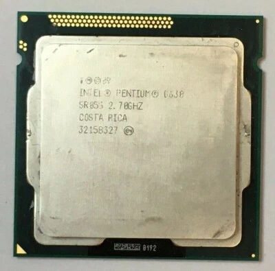 INTEL PENTIUM G630 2.7GHZ DUAL-CORE (CM8062301046404) PROCESSOR LGA1155 SR05S - Image 1 of 2