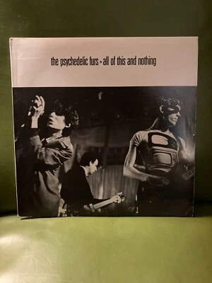 PSYCHEDELIC FURS - All Of This And Nothing- LP Vinyl, PROMO, VG+ Rare! - Image 1 of 4