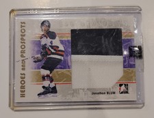 2007-08 In the game Jonathan Blum Heroes and Prospects Jersey Patch #130