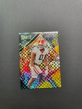 2023 Select Draft Picks #121 Darnell Washington RC Black&Gold Square Prizm /100