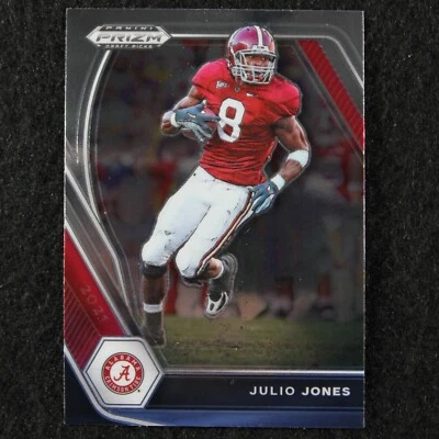 2021 Panini Prizm Draft Picks - Julio Jones - #55 - Alabama Crimson Tide - Image 1 of 2