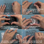 Transparent Stamp Rubber TPR Rectangle DIY Journal Pattern Craft Accessories YAX