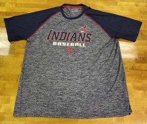 Cleveland Indians Herren T-Shirt XL Chief Wahoo Under Amour Heat Gear in GC - Bild 1 von 16