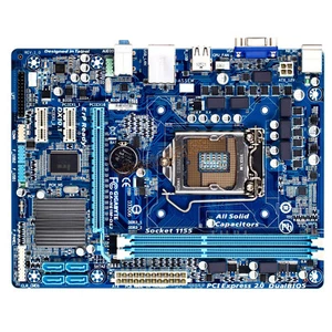 GIGABYTE GA-H61M-DS2 Socket LGA1155 For Intel DDR3 Computer MicroATX Motherboard - Picture 1 of 9