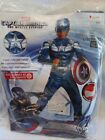 Marvel Captain America Reflective The Winter Soldier Costume L 12-14 Large Boys