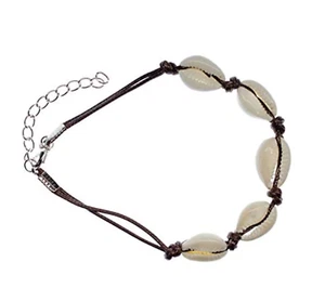 Muschel Fußkettchen Fußkette Miniblings Band Sommer Meer Strand Muscheln  - Bild 1 von 4