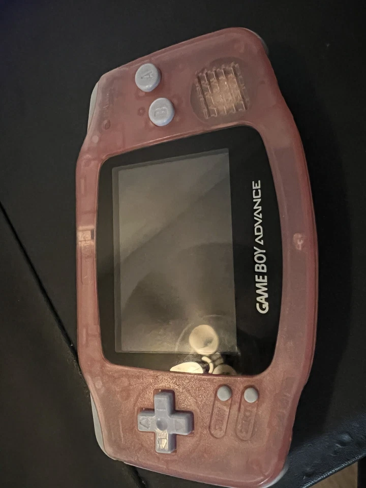 Nintendo GBA  Pink Console (iPS V2 Backlight) - Image 1 of 4