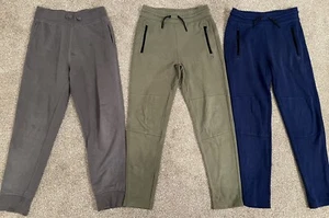 Boys GAP Fit Jogging Bottoms Green Blue And Grey Size Age 10 - Picture 1 of 17