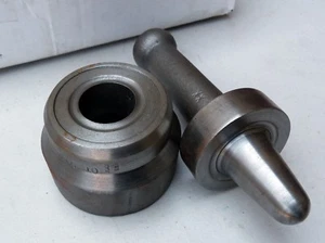 C S Osborne Steel Grommet Inserting Die Tool Size 10 216-10 1.5" Punch Die - Picture 1 of 10