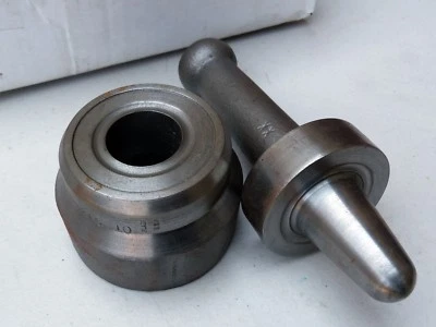 C S Osborne Steel Grommet Inserting Die Tool Size 10 216-10 1.5" Punch Die - Image 1 of 4