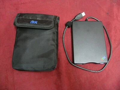 IBM Floppy Drive Portable USB & Travel Case 3.5 inch Disc Model MPF82E - Image 1 of 4