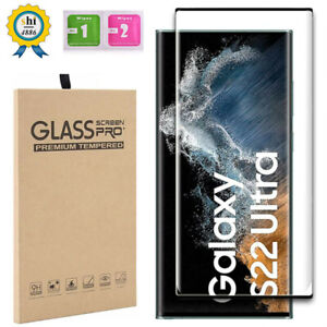 Tempered Glass Screen Protector For T-Mobile Samsung Galaxy S22 Ultra SM-S908U