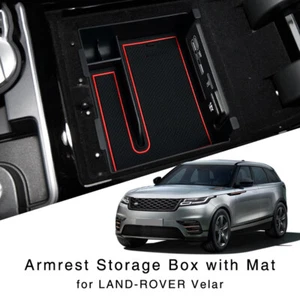 For Land Rover Velar 2017-2019 Armrest Storage Box Center Console Organizer Tray - Picture 1 of 10