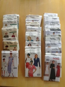 1980-1990 SM Vogue Sewing Pattern, Uncut, Choose Your Style - Picture 1 of 115