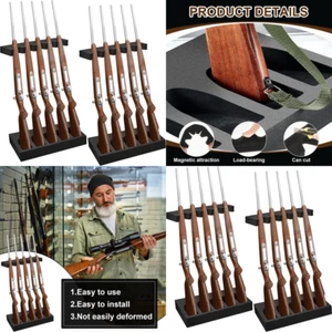 Gun Safe Organizer Accessories Foam Rack Shotgun Rifle Rest Storage Holder 2 PCS - Picture 1 of 8