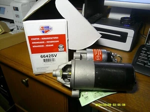 CARQUEST 6642SV Reman Starter, Fits Some Taurus & Sable Apps. - Picture 1 of 3