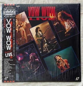 Japan Laserdisc LD Vow Wow Live W/Obi Japanese - Picture 1 of 2