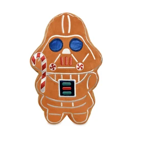 Disney Parks Star Wars Darth Vader Gingerbread Holiday Cookie Christmas Plush - Picture 1 of 2