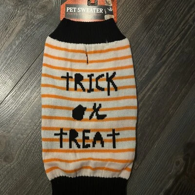 XXL 万圣节狗毛衣把戏或治疗狗尺寸 2XL  — 第 1/4 张图片
