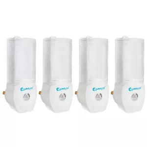 4x Sansai Automatic Sensor Activated LED Home Soft Glow Night Light 240V 0.4W - Picture 1 of 3