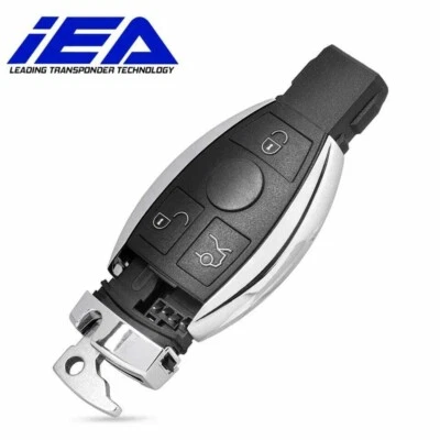 GUSCIO TELECOMANDO CHIAVE COMPATIBILE PER MERCEDES 3T CROMATA con vano a 2 batt - Immagine 1 di 4