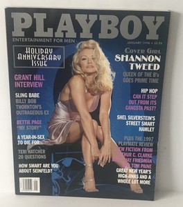 Playboy Magazine January 1998 / SHANNON TWEED