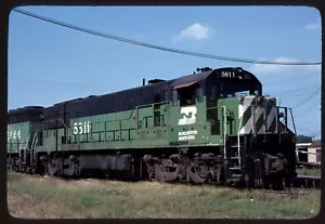 Original Dia - BN Burlington Northern 5611 U25C ex-NP KC MO 9-3-78 - Bild 1 von 1