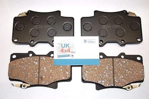 Ceramic Front Brake Pads Toyota Landcruiser amazon 100 series - Picture 1 of 4