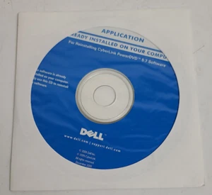 Brand New Dell CyberLink Power DVD 5.7 Software Disc P/N 0WH304 - Picture 1 of 2
