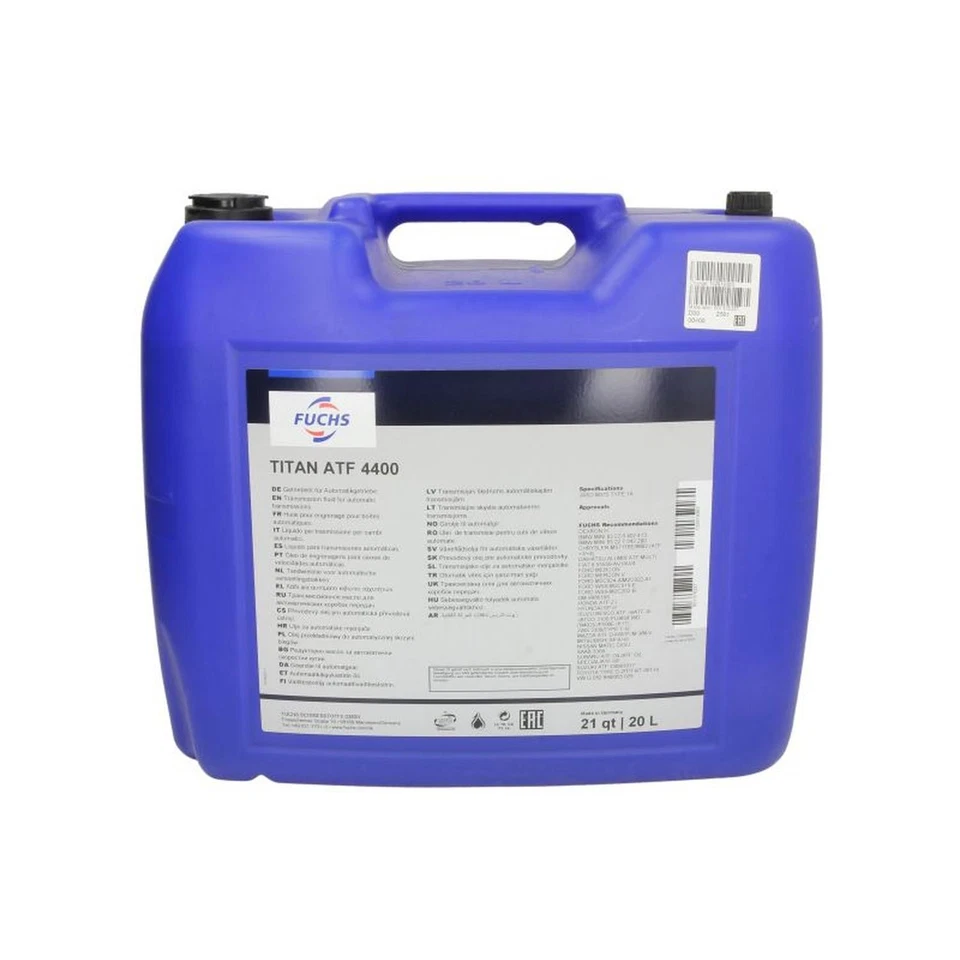 ACEITE FUCHS TITAN ATF 4400 20L TRANSMISIÓN AUTOMÁTICA ACEITE OE REPUESTO - Imagen 1 de 2