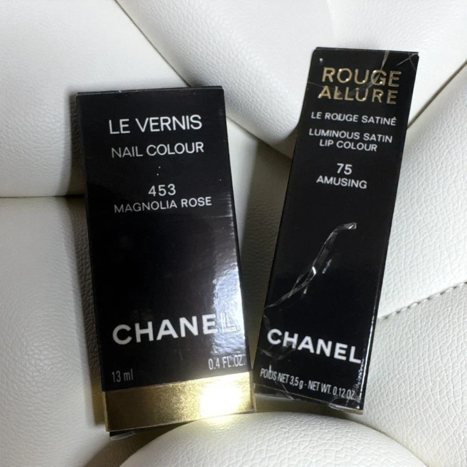 Chanel Le Vernis & Rouge Allure Set Nail Polish Lipstick - Image 1 of 1