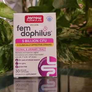 Vegan Fem-dophilus 5 billion CFU Microbiome Vaginal Balance Probiotics UTI Flora - Picture 1 of 3