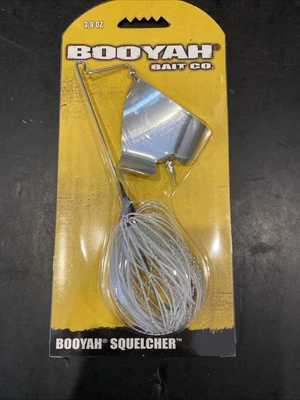 Booyah Squelcher 3/8 oz Buzz Silver White Foto 1 de 3