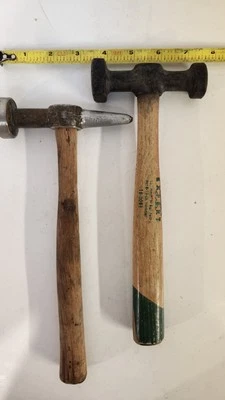 2 martillos de carrocería automática vintage expertos y sin marca Foto 1 de 4