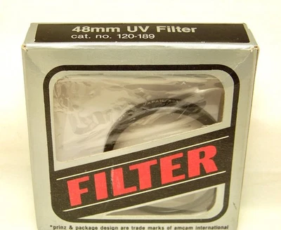 Prinz 48mm UV Filter ~Canon Canonet & Others~ NOS - Image 1 of 2