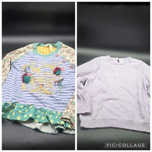 Janie And Jack Pullover Matilda Jane Oberteil Mädchen Größe 6 Zweiteiler Paket Langarm - Bild 1 von 13