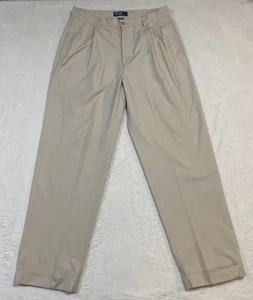 Polo Ralph Lauren Classic Polo Chino Pants Mens 33x30 Khaki Casual Trousers - Picture 1 of 13