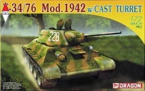 DRAGON 1/72 T-34/76 MOD.1942 CAST TURRET - Foto 1 di 1
